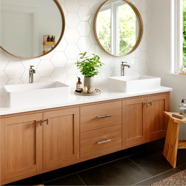 Woodburn Single Hole Single Handle Bathroom Faucet with Matching Pop-Up Drain In Chrome
