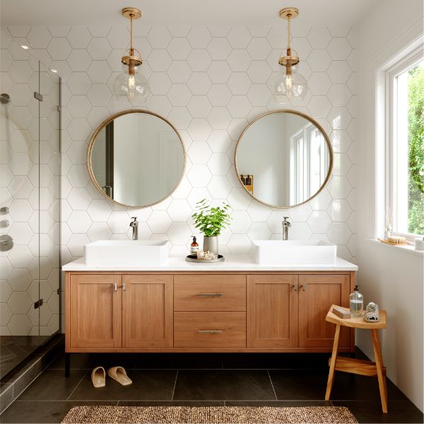 Woodburn Single Hole Single Handle Bathroom Faucet with Matching Pop-Up Drain In Chrome
