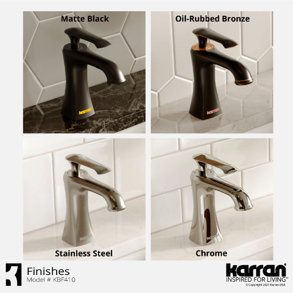 Woodburn Single Hole Single Handle Bathroom Faucet with Matching Pop-Up Drain In Chrome