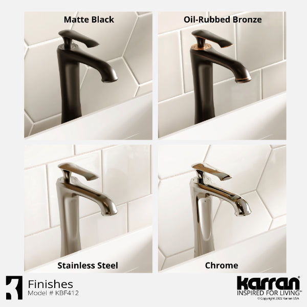 Woodburn Single Hole Single Handle Bathroom Faucet with Matching Pop-Up Drain In Matte Black