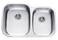 Double Undermount Sink 60/40 18G 32" x 21" x 9/7"