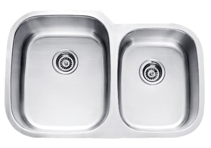 Double Undermount Sink 60/40 18G 32" x 21" x 9/7"