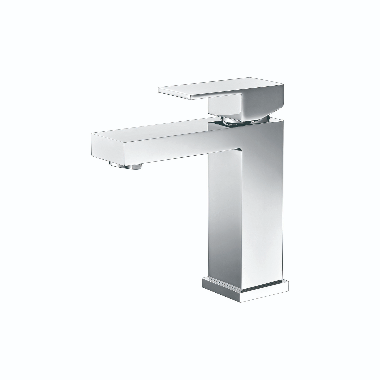 Ratel Single Handle Bathroom Faucet 5 4/5" x 6 4/5" Chrome