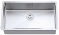 Single Handmade Stainless Steel Sink 16G 32"x19"x10" R10mm