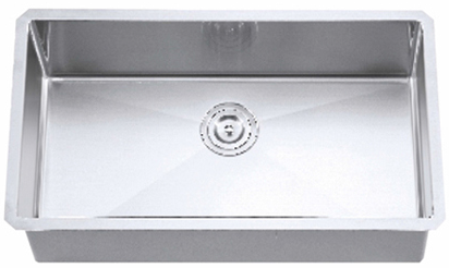 30" Handmade Undermount Stainless Steel Sink R10 18G - 30" x 18" x 10"