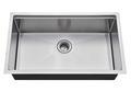 30" Handmade Workstation Undermount Stainless Steel Sink R10 18G - 30" x 18" x 10" with Accessories