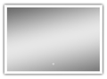 LED Mirror 60" W x 40" H x 1 5/8" D