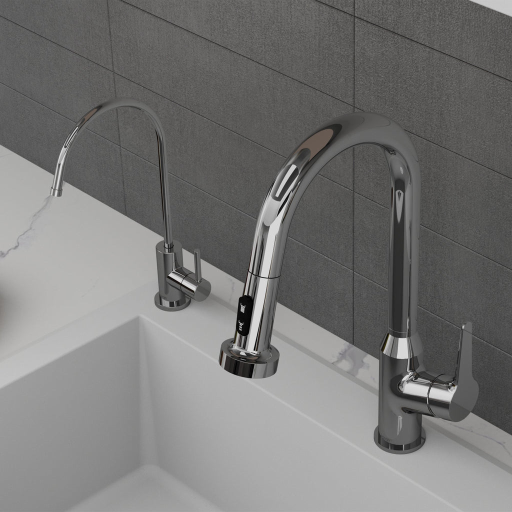 Kestrel Single Handle Beverage Faucet In Chrome