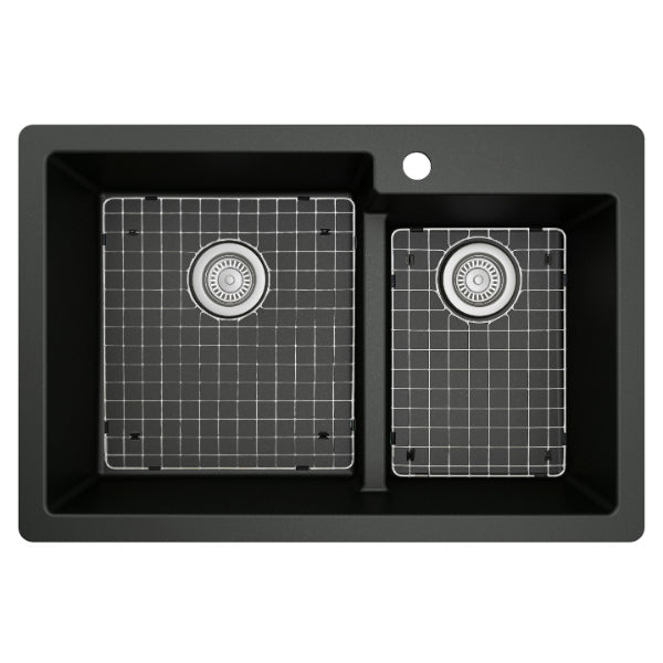 Stainless Steel Bottom Grid - Fits in Large Bowl of Karran Sinks - QT-811, QU-811