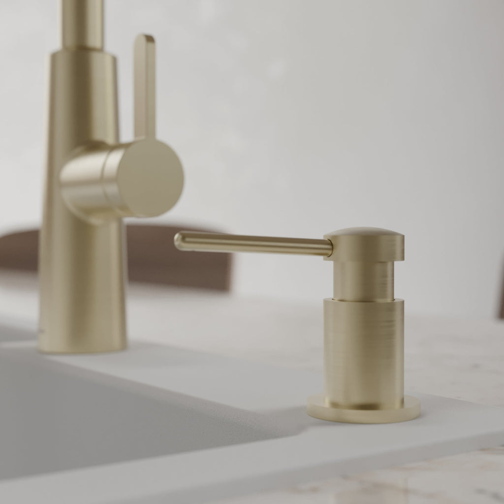 Karran SD55 Soap Dispenser In Spot-Free Champagne Bronze