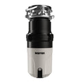 1/3 HP Continuous Feed Garbage Disposal for Kitchen Sinks with Power Cord and Accessories Included
