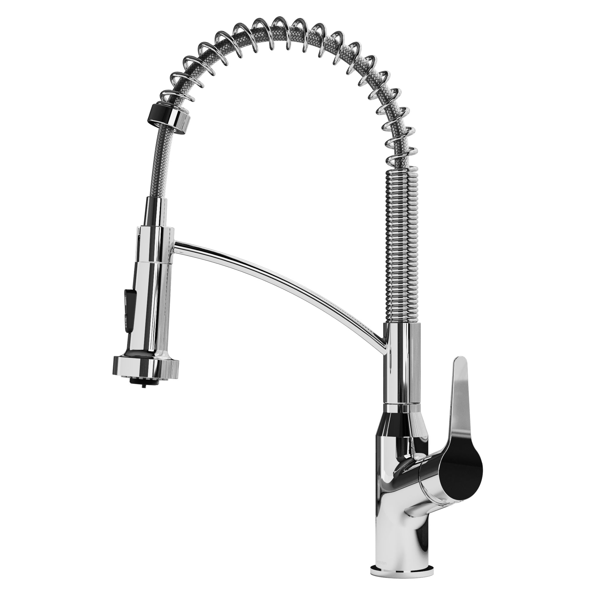 Scottsdale Single Hole Single Handle Pull-Down Sprayer Commercial Style Kitchen Faucet In Chrome