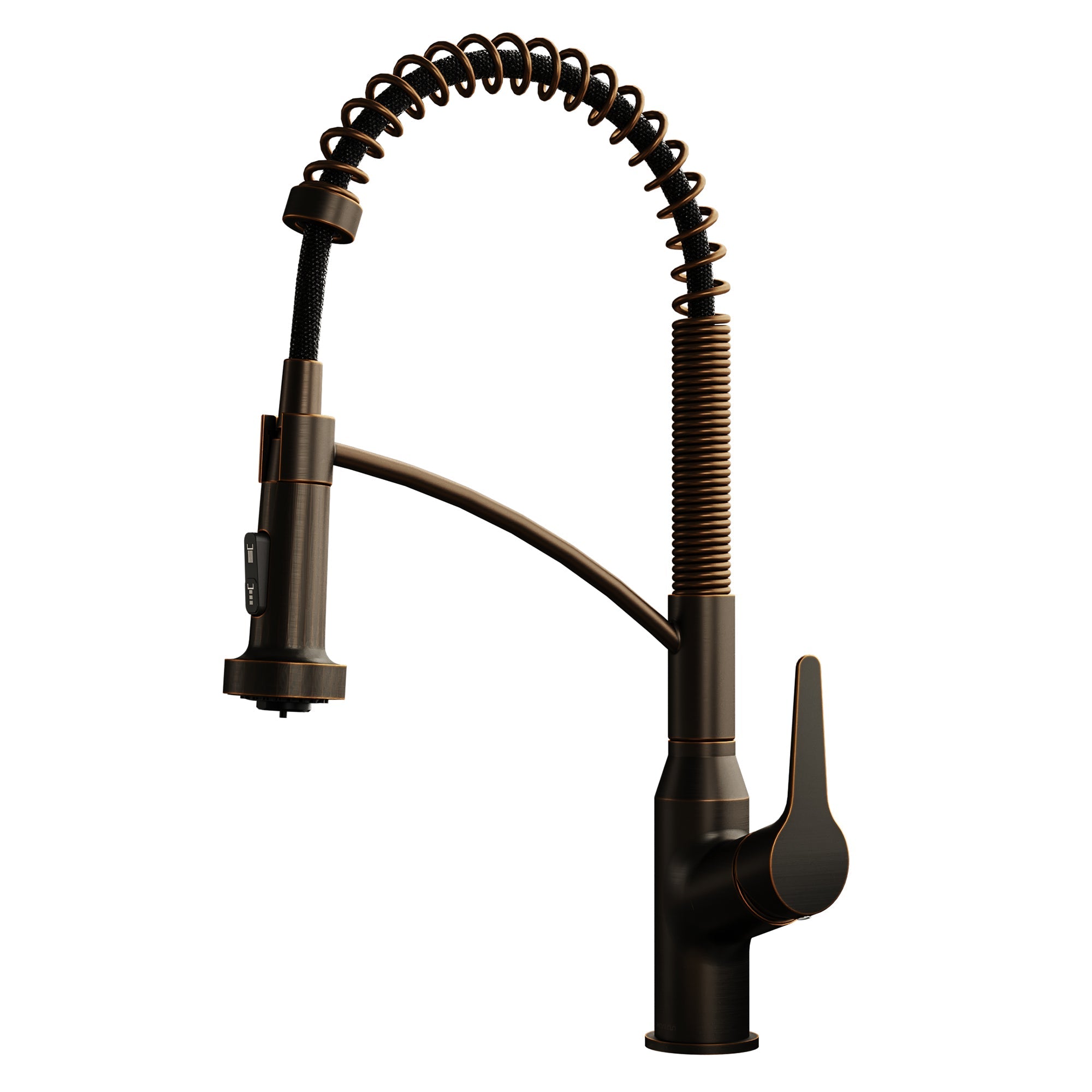 Scottsdale Single Hole Single Handle Pull-Down Sprayer Kitchen Faucet In Oil-Rubbed Bronze