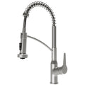 Scottsdale Single Handle Pull-Down Sprayer Commercial Style Kitchen Faucet In Spot-Free Stainless Steel