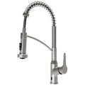 Scottsdale Single Handle Pull-Down Sprayer Touchless Kitchen Faucet In Spot-Free Stainless Steel