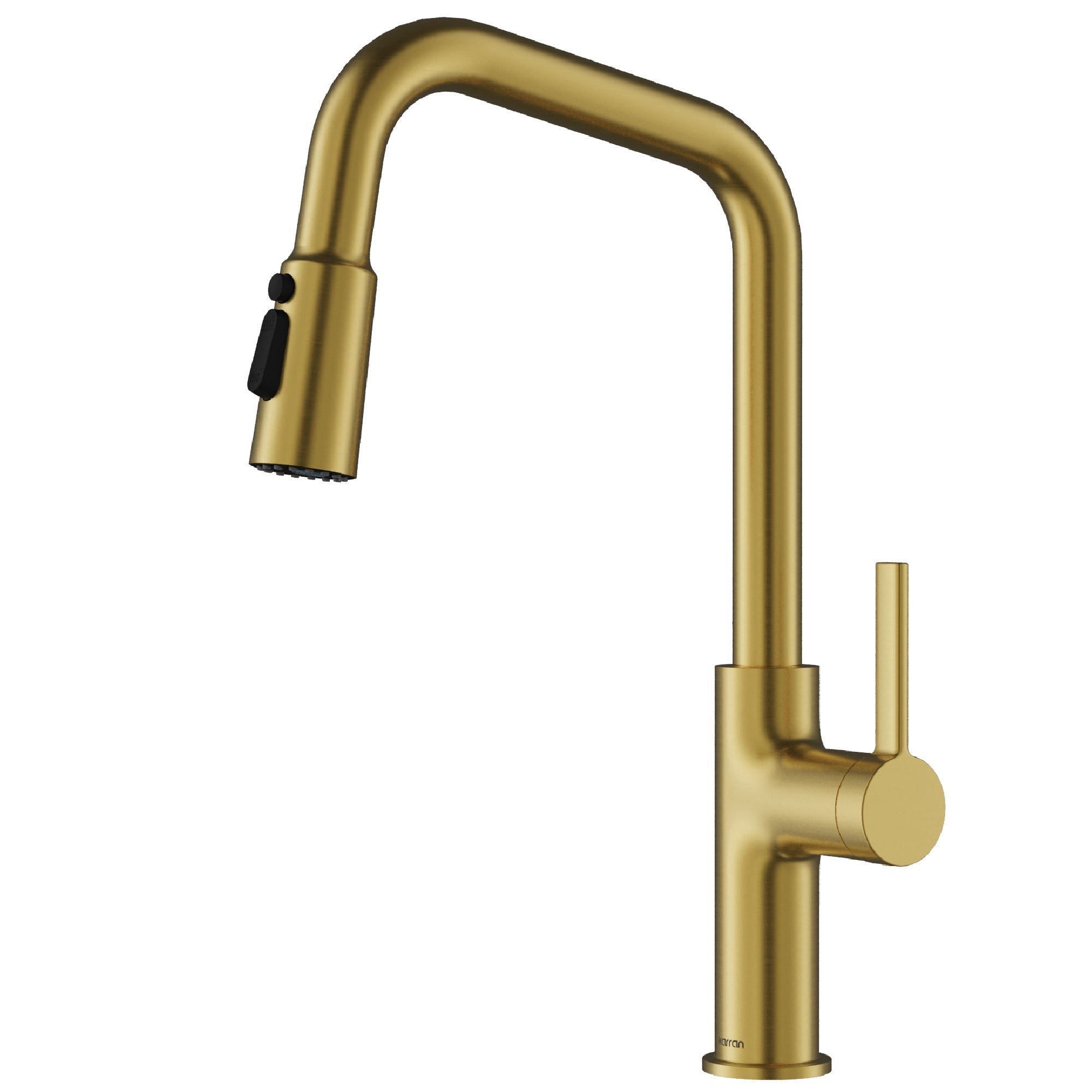 Stalbridge Single Handle Pull-Down Sprayer Kitchen Faucet In Spot-Free Brushed Gold