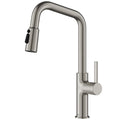 Stalbridge Single Handle Pull-Down Sprayer Kitchen Faucet In Spot-Free Stainless Steel