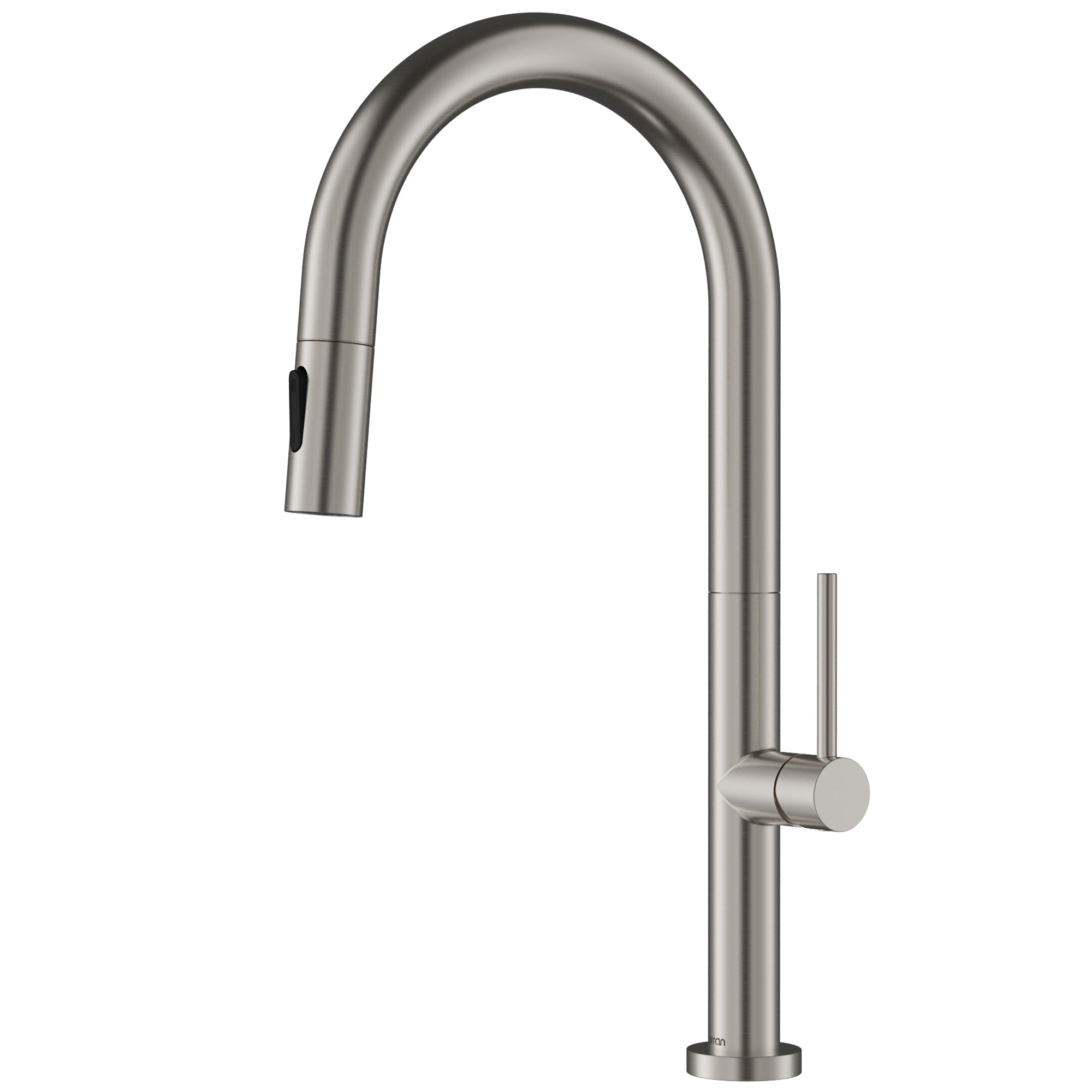 Brynford Single Handle Pull-Down Sprayer Kitchen Faucet In Spot-Free Stainless Steel