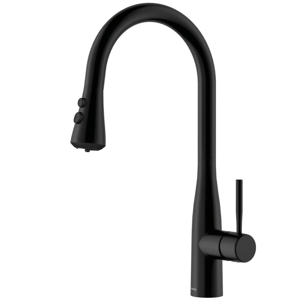Faraday Pull-Down Sprayer Kitchen Faucet In Matte Black