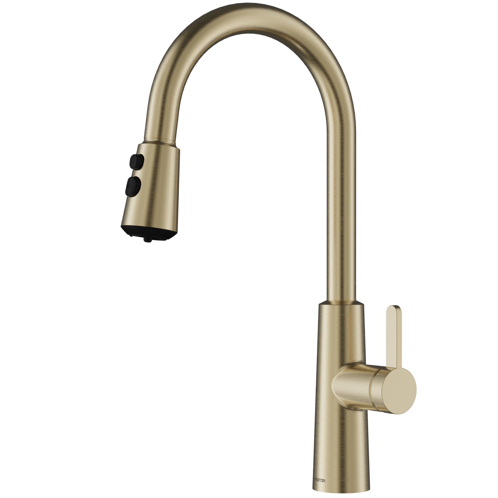 Elmsworth Pull-Down Sprayer Kitchen Faucet In Spot-Free Champagne Bronze