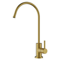 Kestrel Single Handle Beverage Faucet In Spot-Free Brushed Gold