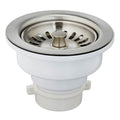 3-1/2" Basket Strainer In Stainless Steel