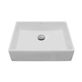 15" Vessel Vitreous China Bathroom Sink In White