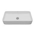 24" Vessel Vitreous China Bathroom Sink In White