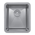 15-7/8" Seamless Undermount Stainless Steel Bar/Prep Sink
