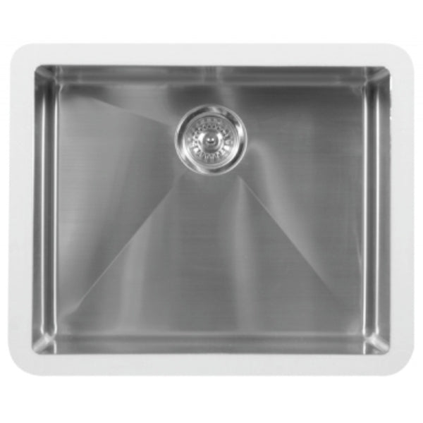 23-1/2" Seamless Undermount Single Bowl Stainless Steel Laundry Sink