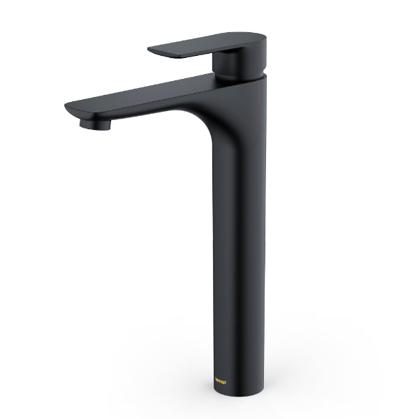 Kayes Single Hole Single Handle Bathroom Faucet with Matcing Pop-up Drain In Matte Black