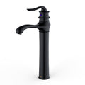 Dartford Single Hole Single Handle Bathroom Faucet with Matching Pop-up Drain In Matte Black