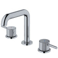 Tryst Widespread Three-Hole 2-Handle Bathroom Faucet with Matching Pop-up Drain In Chrome