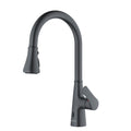Kadoma Single Hole Single Handle Pull-Down Sprayer Sensor Kitchen Faucet In Gunmetal Grey