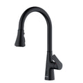 Kadoma Single Hole Single Handle Pull-Down Sprayer Sensor Kitchen Faucet In Matte Black