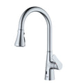 Kadoma Single Hole Single Handle Pull-Down Sprayer Sensor Kitchen Faucet In Stainless Steel
