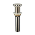 Pop-Up Bathroom Sink Drain In Stainless Steel