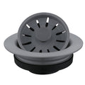 3-1/2" Decorative Disposal Flange In Grey