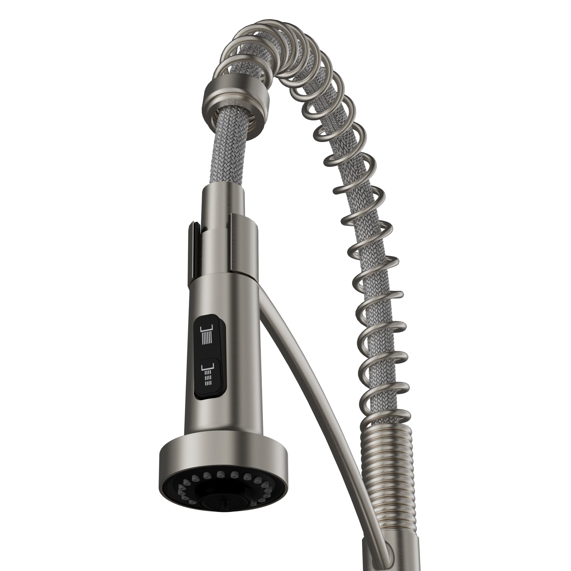 Scottsdale Single Handle Commercial Pull-Down Sprayer Kitchen Faucet In Spot-Free Stainless Steel