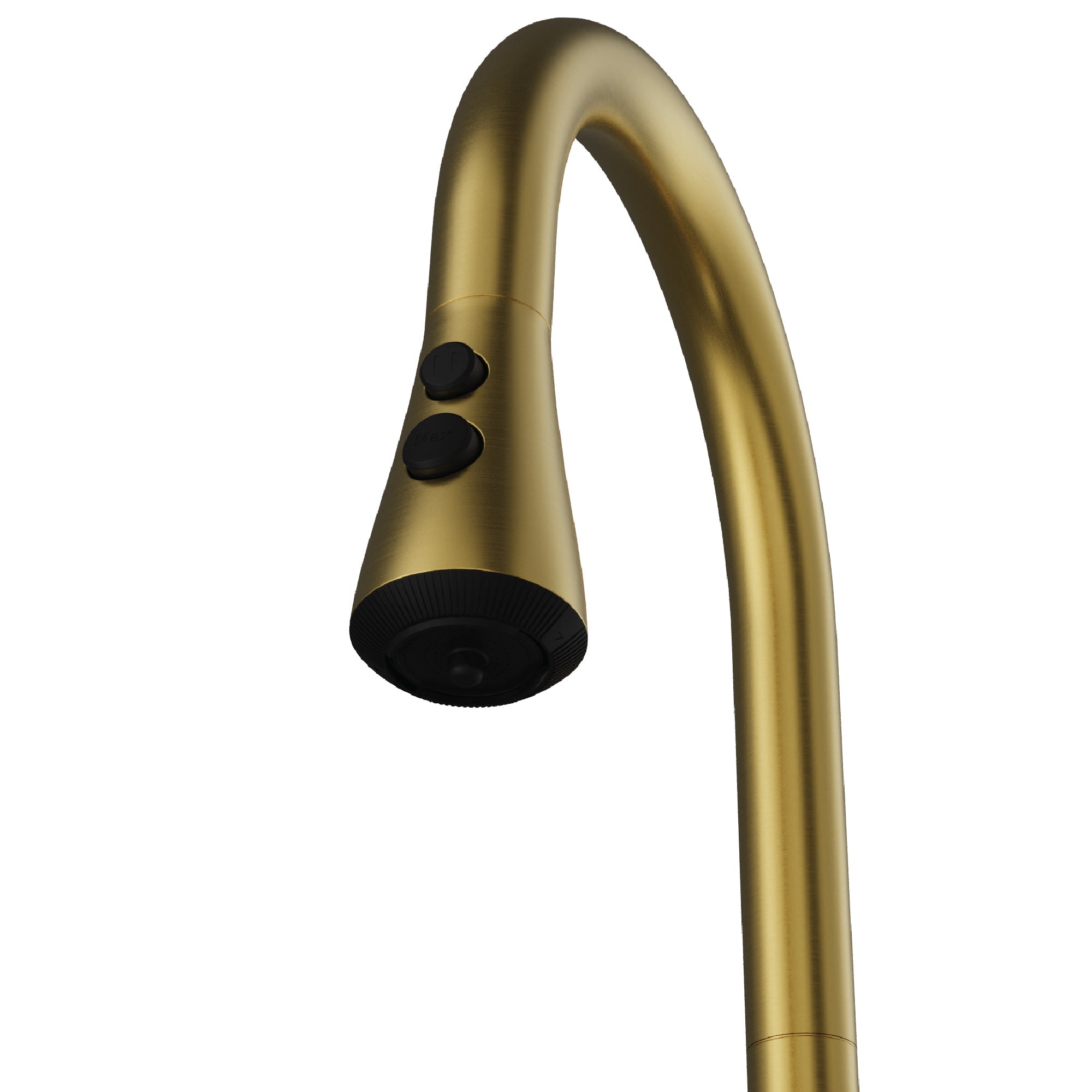 Faraday Pull-Down Sprayer Kitchen Faucet In Spot-Free Brushed Gold