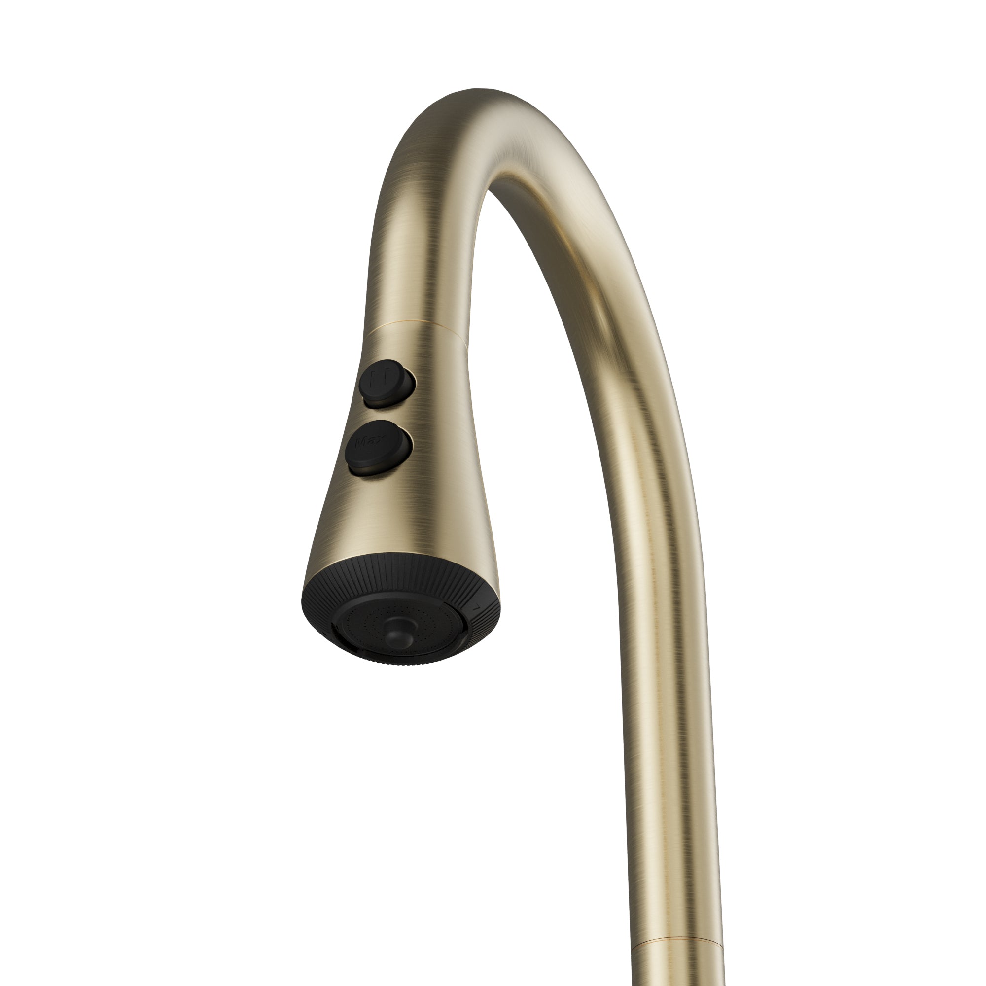 Faraday Pull-Down Sprayer Kitchen Faucet In Spot-Free Champagne Bronze