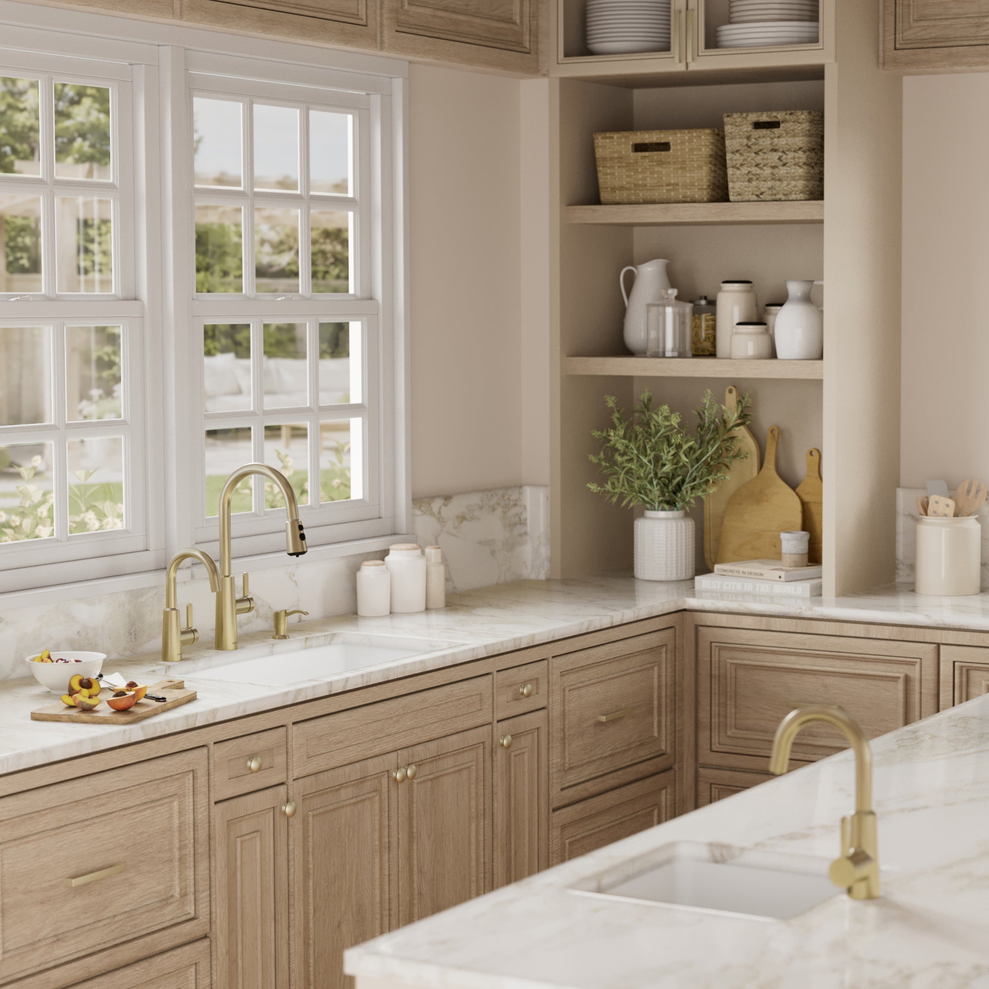 32-1/2" Undermount Large Single Bowl Quartz Composite Kitchen Sink In White