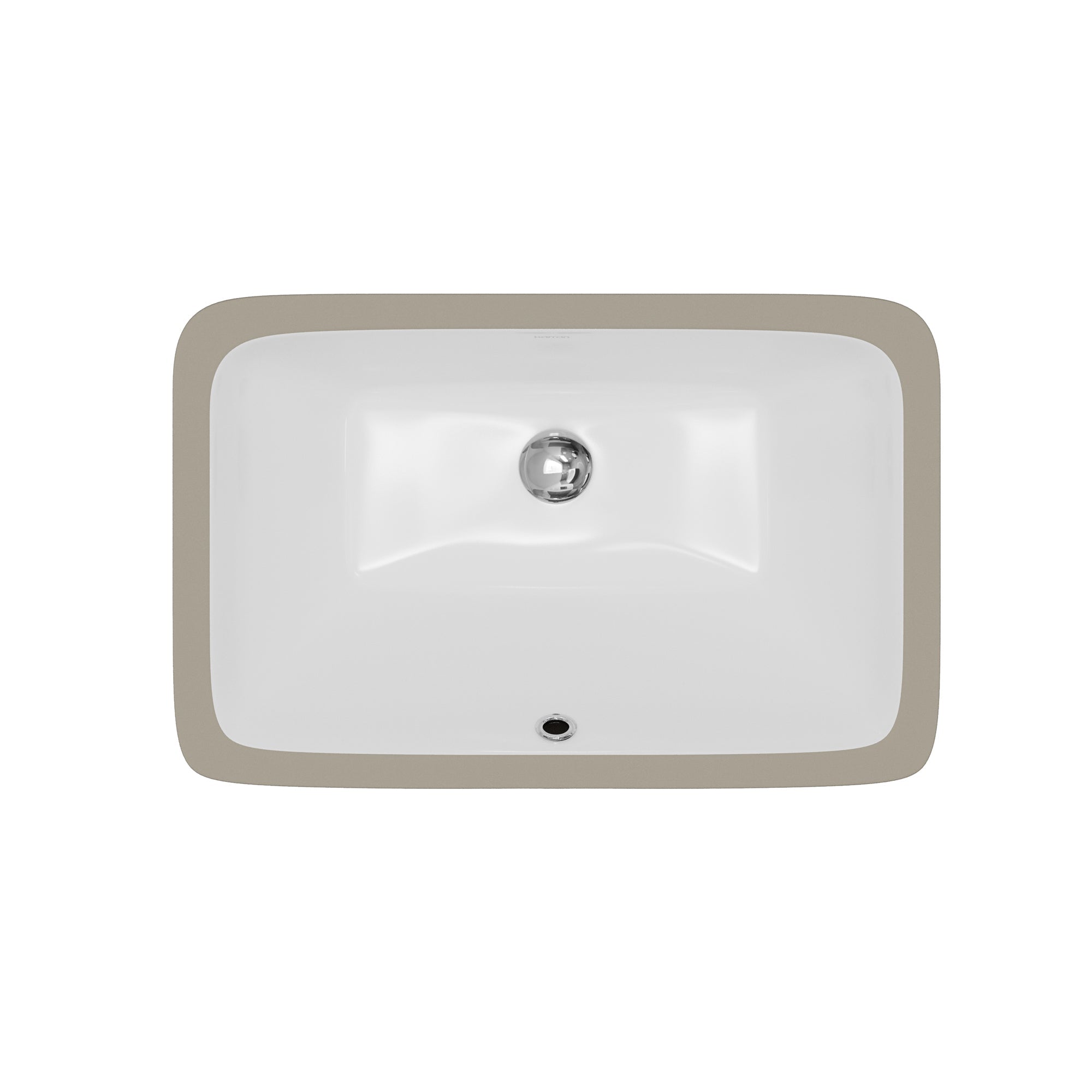 Valera 21" Rectangular Undermount Vitreous China Bathroom Sink In White