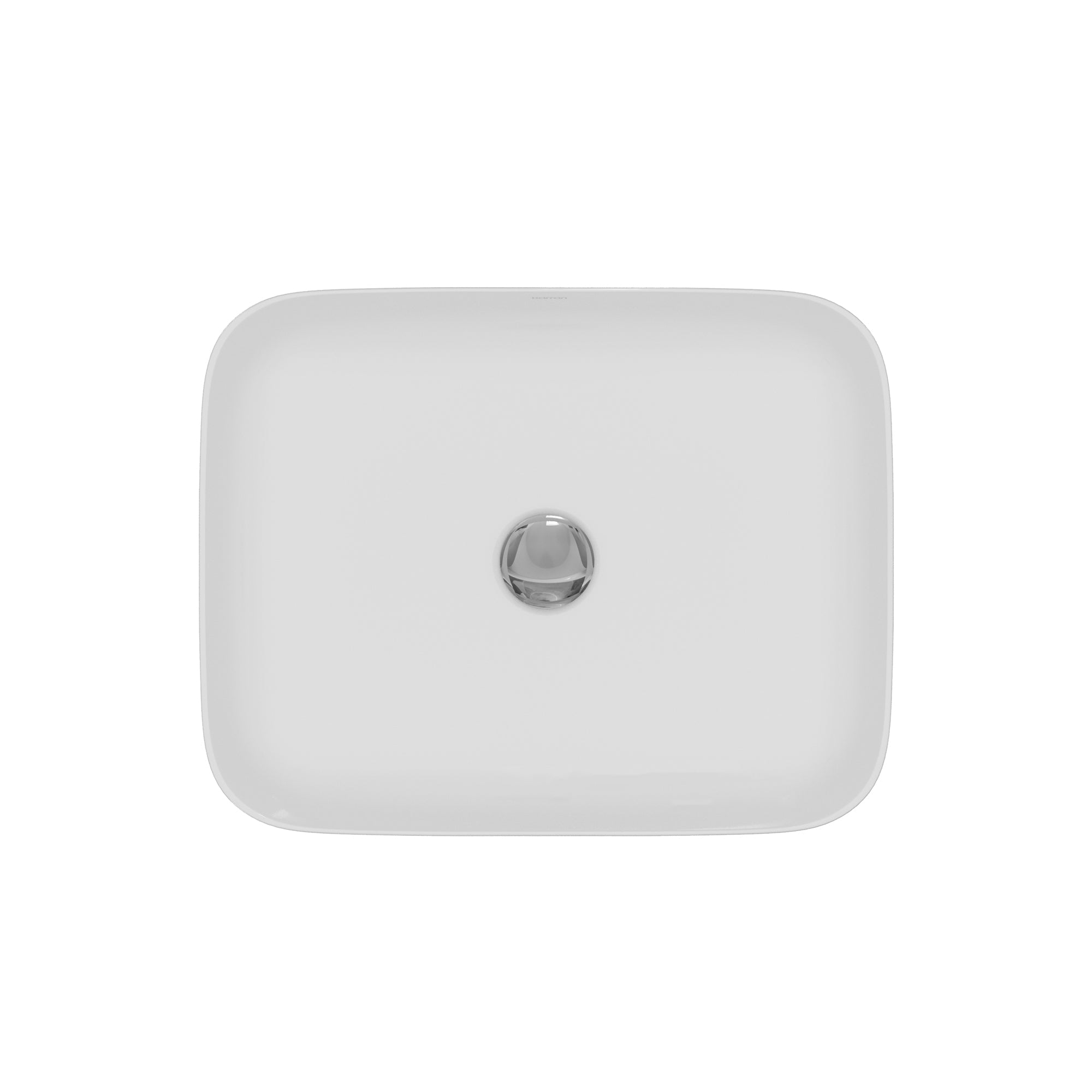 20" Vessel Vitreous China Bathroom Sink In White