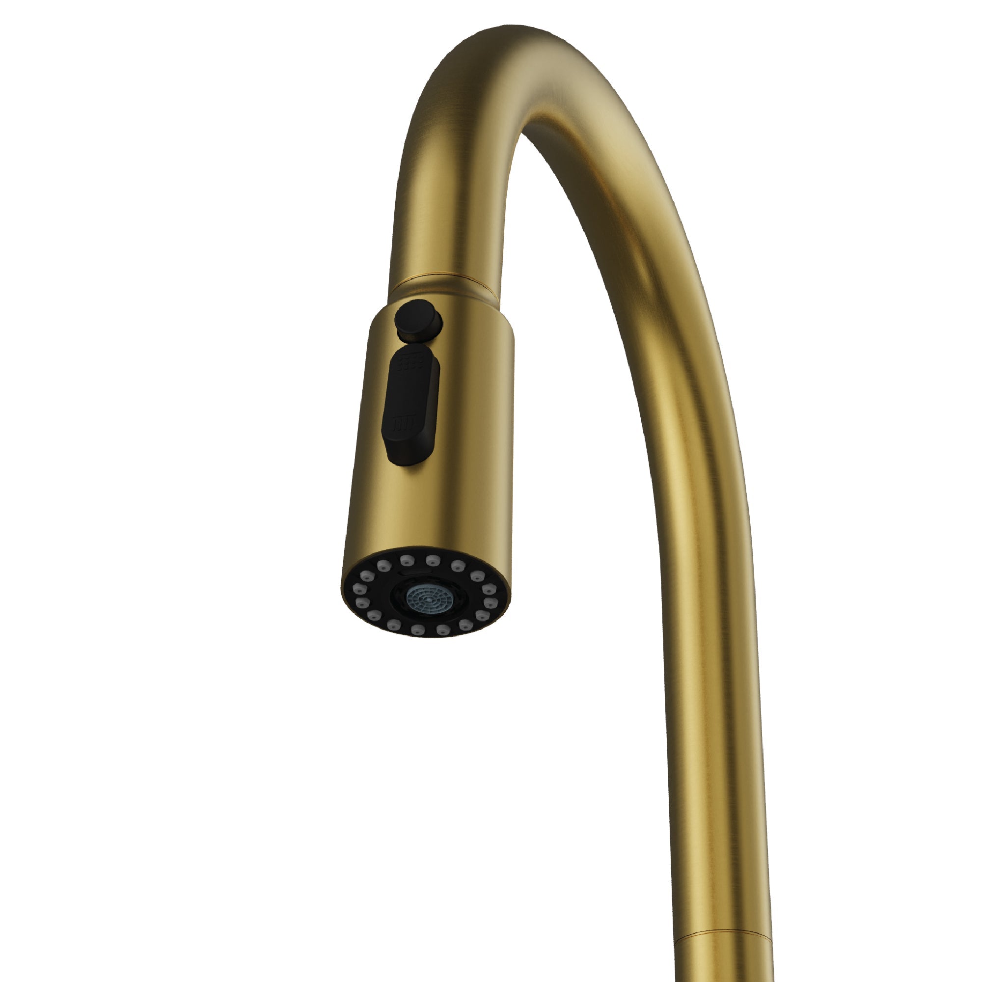 Faraday Pull-Down Sprayer Kitchen Faucet In Spot-Free Brushed Gold