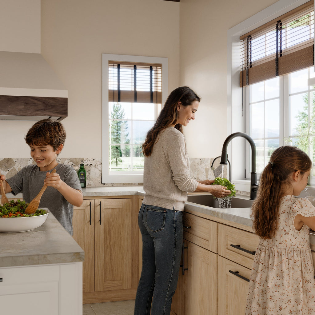 30-7/8" Seamless Undermount Large Single Bowl Quartz Composite Kitchen Sink In Brown