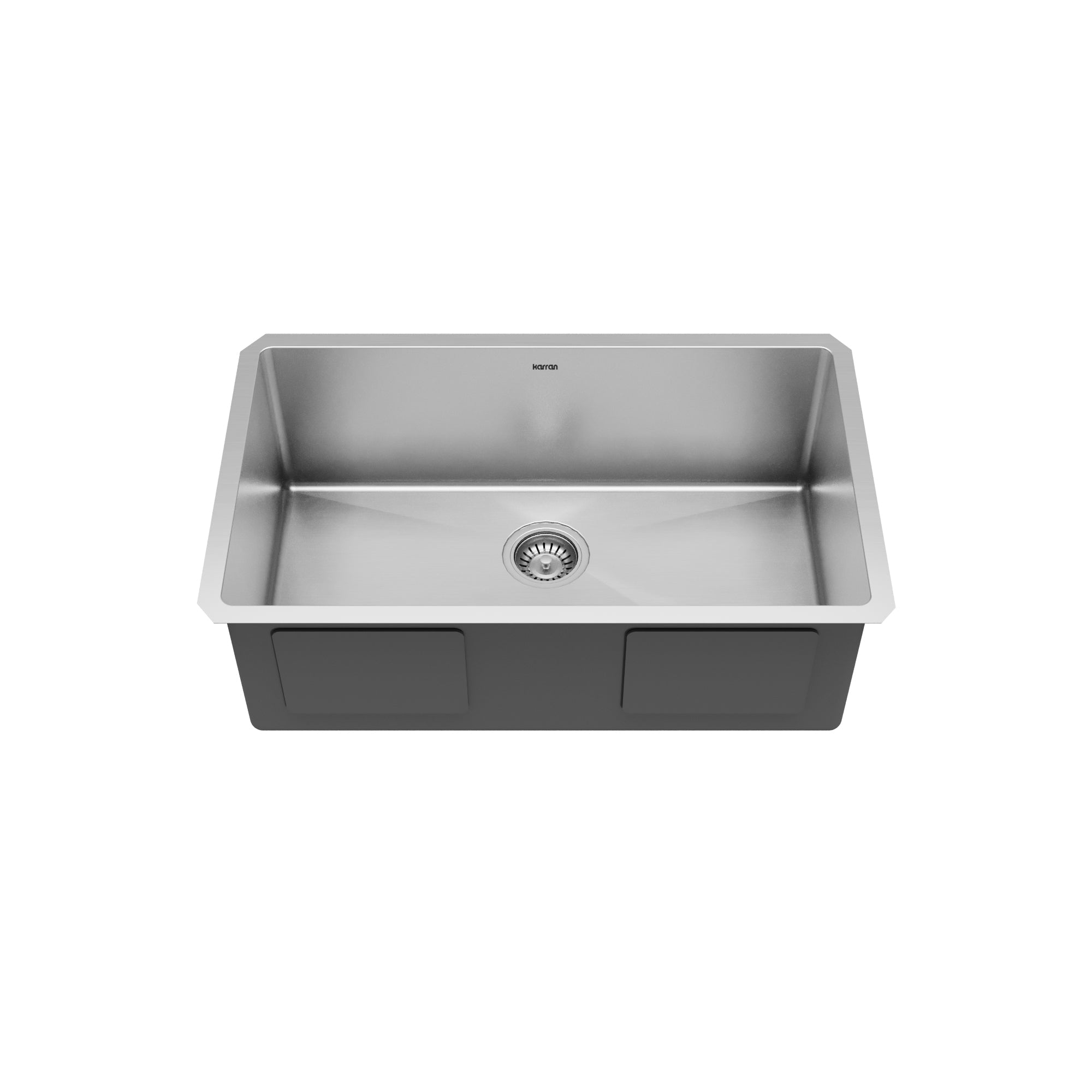 Elite 30" Undermount 16 Gauge Single Bowl Stainless Steel Kitchen Sink with Accessories