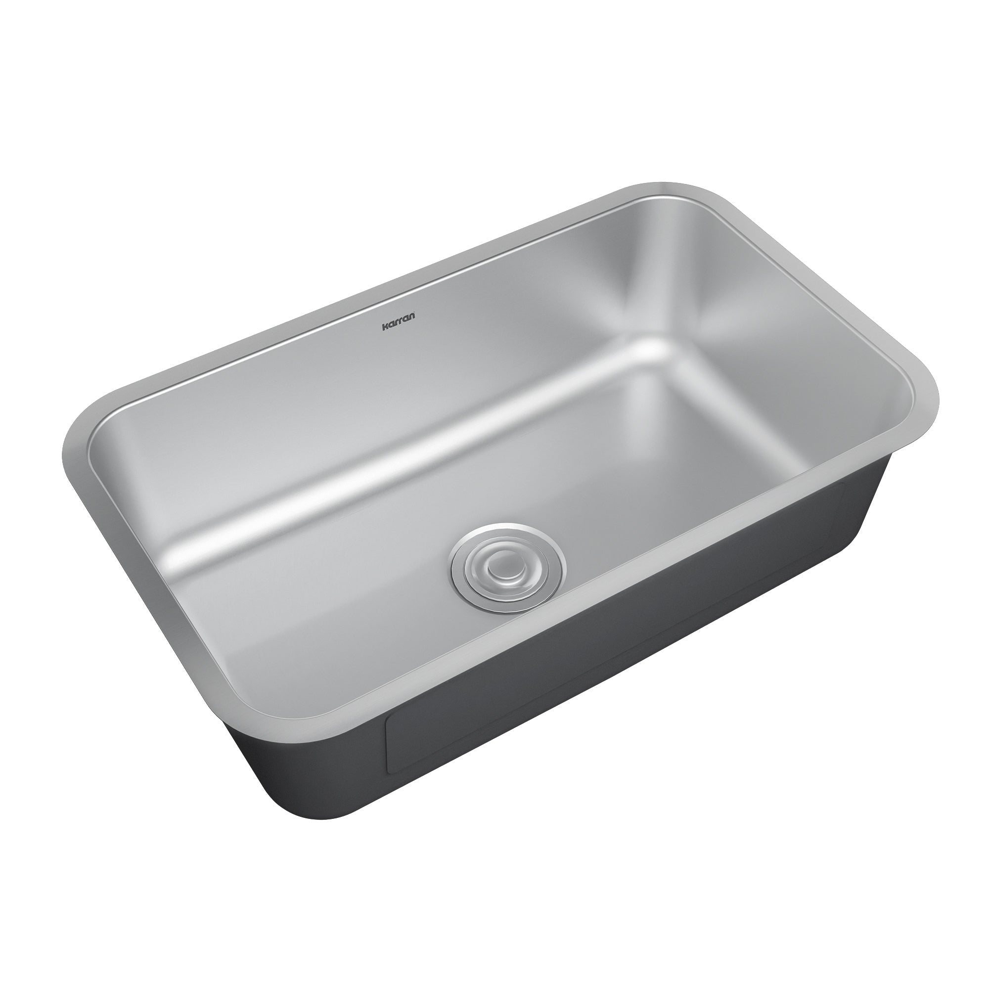 Profile 30" Undermount 18 Gauge Single Bowl Stainless Steel Kitchen Sink with Accessories