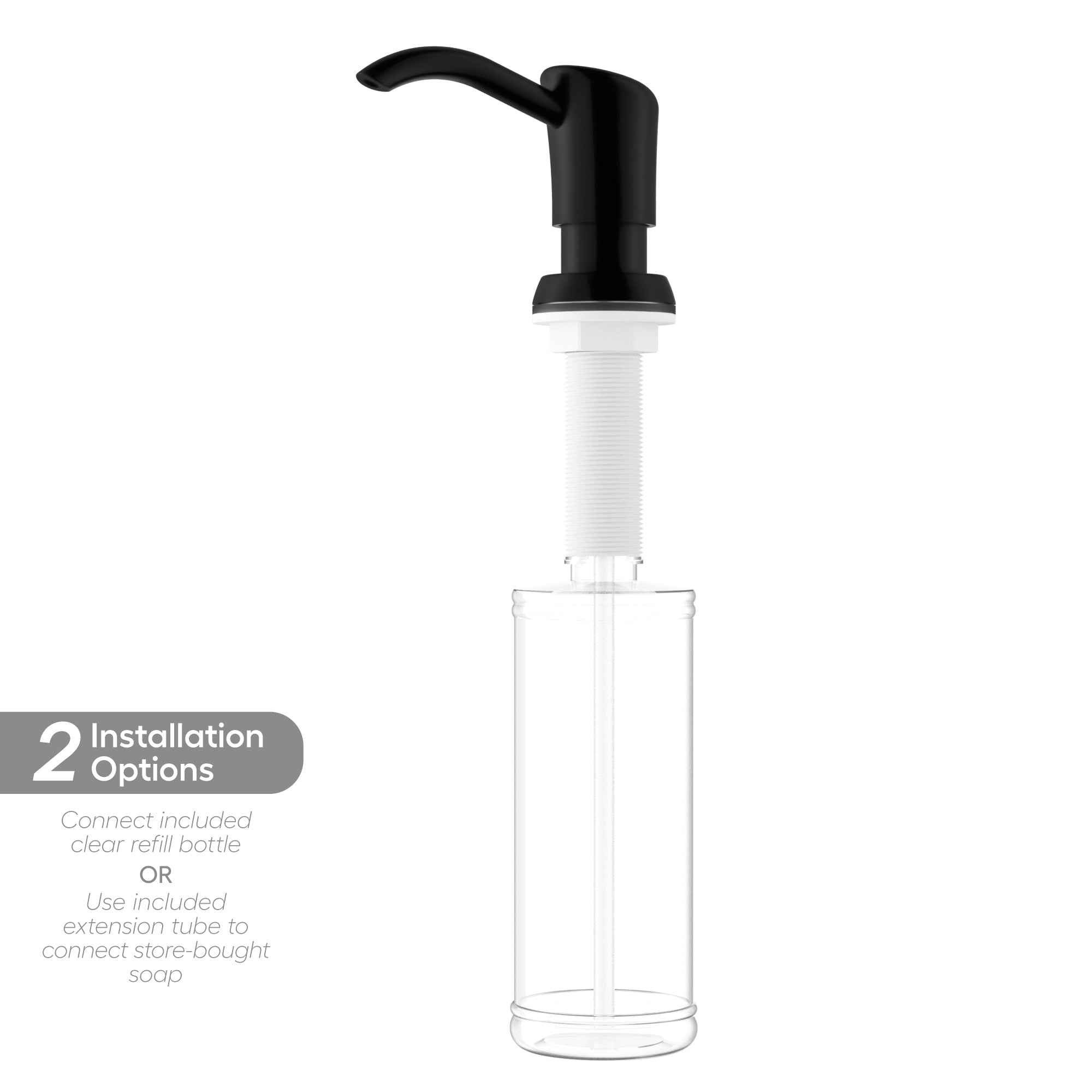 Karran SD45 Soap Dispenser In Matte Black