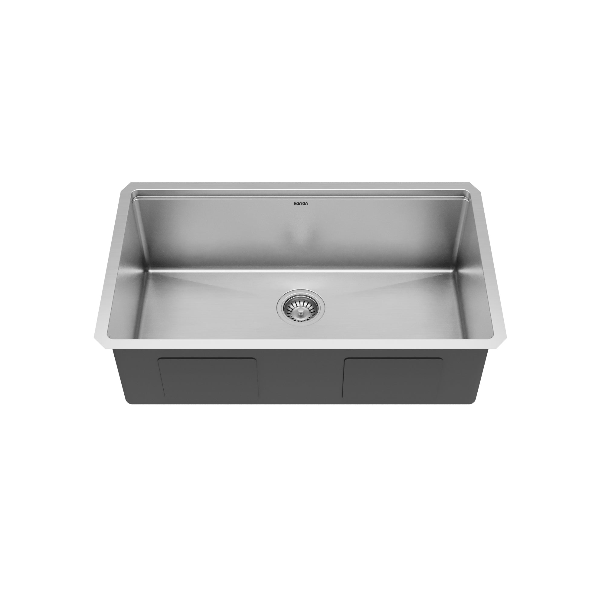 32" Undermount Large Single Bowl Stainless Steel Workstation Kitchen Sink